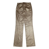 RALPH BY RALPH LAUREN Womens Polyester Beige Regular Fit Straight Trousers W26