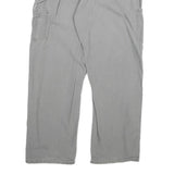 CARHARTT Mens Regular Fit Grey Cotton Blend Workwear Trousers W34 L30 Durable