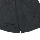 NIKE Mens Shorts Black Casual M W28 Polyester Blend Performance Zip Pockets