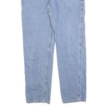 DICKIES Mens Regular Fit Blue Denim Jeans W33 L32 Workwear Utility Pockets Zip