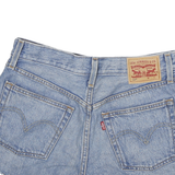 LEVI'S Womens Denim Shorts Blue Casual M W26 Cut-Off Distressed Hem