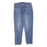 LEVI'S Womens Jeans Blue Slim Skinny Denim Medium W28 L27 Zip Cotton Blend