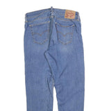 LEVI'S Womens Jeans Blue Slim Skinny Denim Medium W28 L27 Zip Cotton Blend