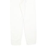 LEVI'S Womens White Regular Fit Straight Denim Jeans W26 L28 Classic Button