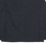 NIKE Mens Black East Side Basketball Graphic T-Shirt XL Long Sleeve Crew Neck