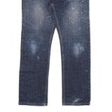 CARHARTT Mens Jeans Blue Regular Straight Denim Medium W34 L30 Workwear