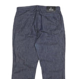 VERSACE JEANS COUTURE Womens Jeans Blue Regular Straight Denim Raw W31 L23