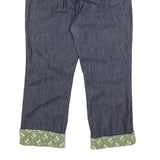 VERSACE JEANS COUTURE Womens Jeans Blue Regular Straight Denim Raw W31 L23