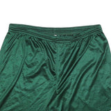 RUSSELL ATHLETIC Mens Sports Shorts Green XL W36 Polyester Blend Mesh Relaxed