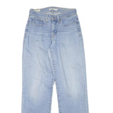 LEVI'S 314 Womens Jeans Blue Regular Straight Denim Light W26 L30 Classic Fit