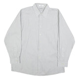 CALVIN KLEIN Mens Blue Shirt XL Cotton Classic Fit Button Shirt Work Business