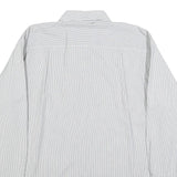 CALVIN KLEIN Mens Blue Shirt XL Cotton Classic Fit Button Shirt Work Business