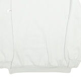 ADIDAS Mens White Cotton Blend Crew Neck M Sweatshirt Logo Design