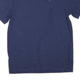 NIKE Mens Blue Graphic T-Shirt M Short Sleeve Crew Neck Basic Essential