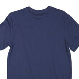 NIKE Mens Blue Graphic T-Shirt M Short Sleeve Crew Neck Basic Essential