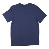 NIKE Mens Blue Graphic T-Shirt M Short Sleeve Crew Neck Basic Essential