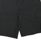 DICKIES Mens Shorts Black Cargo L W38 Workwear Durable Cotton Blend