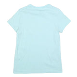 LEVI'S Womens Blue Graphic T-Shirt S Short Sleeve Crew Neck Cotton Blend