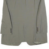 BURBERRY Mens Grey L Jacket Button Classic Tailored Plain Button Closure