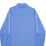 NIKE Mens Blue Slim Zip Jacket M Polyester Plain Sports Training Lightweight