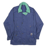 RUKKA Mens Blue Lightweight Jacket S Polyamide Plain Outdoor Zip Fastening