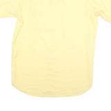 THE DIMENTION SHOP Mens Yellow Shirt XL Cotton Blend Short Sleeve Casual Pocket