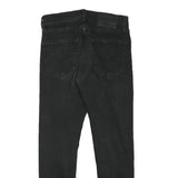 LEVI'S 512 Mens Jeans Black Slim Skinny Denim W26 L26 Slim Fit Zip Closure