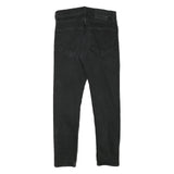 LEVI'S 512 Mens Jeans Black Slim Skinny Denim W26 L26 Slim Fit Zip Closure