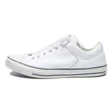 CONVERSE Leather Mens Low Top Trainers White UK 10 Classic Durable Style
