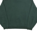 LEVI'S Womens Green Sweatshirt Mock Neck L Cotton Blend Pullover Casual