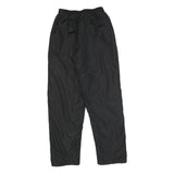 PUMA Boys Joggers Black Slim Tapered 2XL W25 L30 Sports Logo Comfortable Fit