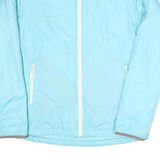 MAMMUT Womens Blue Lightweight Jackets S Polyester Blend Plain Zip Outdoor