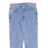 WRANGLER Mens Jeans Blue Regular Straight Denim Light W36 L30 Classic Fit