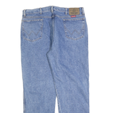 WRANGLER Mens Jeans Blue Regular Straight Denim Light W36 L30 Classic Fit