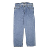 LEVI'S 505 Mens Jeans Blue Regular Straight Denim Medium W36 L30 Classic Style