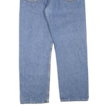 LEVI'S 505 Mens Jeans Blue Regular Straight Denim Medium W36 L30 Classic Style