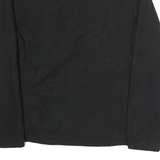 NEW BALANCE Mens Black Jacket L Polyester Plain Zip Pocket Casual Sportswear