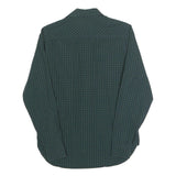 CARHARTT WIP Mens Green & Navy Check Shirt XS Long Sleeve Cotton Casual