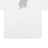 SHAKA Mens White T-Shirt 2XL Short Sleeve Crew Neck LA Graphic Print