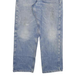 CARHARTT Mens Blue Regular Straight Denim Rinse W32 L30 Durable Cotton Blend