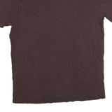 CHAMPION Mens Brown Graphic T-Shirt 2XL Short Sleeve Crew Neck Cotton Blend