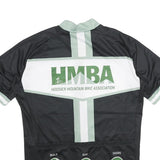 PEARL IZUMI Mens Black & Green Hoosier Mountain Bike Association Cycling Jersey