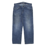 DKNY Womens Jeans Blue Relaxed Straight Denim Medium W32 L27 Classic Style