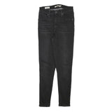 LEVI'S Womens Jeans Black Slim Skinny Denim Medium W26 L27 Stretch Cotton Blend