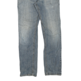 LEVI'S Womens Regular Fit Blue Denim Jeans W32 L31 Classic Zip Cotton Blend