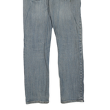 LEVI'S Womens Regular Fit Blue Denim Jeans W32 L31 Classic Zip Cotton Blend