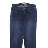 LEVI'S Womens Slim Blue Jeans Denim Medium W31 L30 Zip Pockets Classic Fit