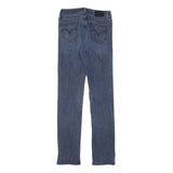 LEVI'S Womens Slim Blue Denim Classic W25 L29 Zip Jeans Stylish Comfort