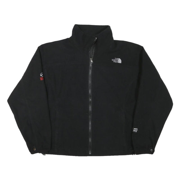 THE NORTH FACE Mens Black Jacket M Polyester Blend Windstopper Zip Outdoor Style