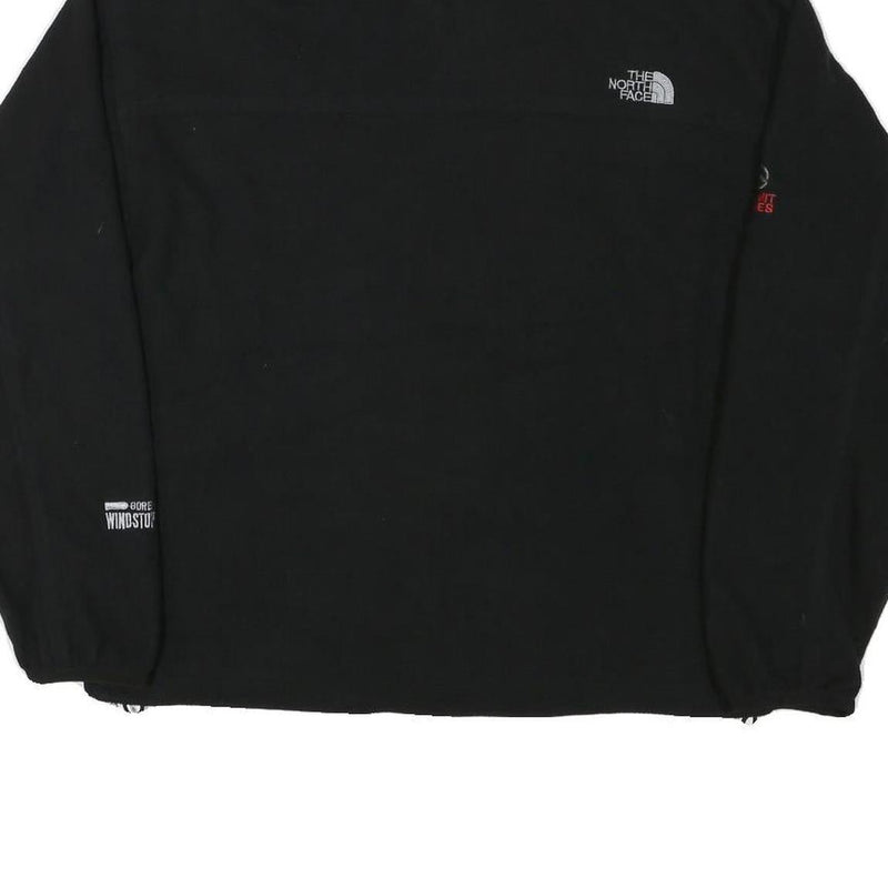 THE NORTH FACE Mens Black Jacket M Polyester Blend Windstopper Zip Outdoor Style